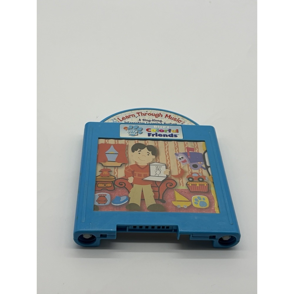 Fisher Price Mattel‎ 2002  Learn Through Cartridge Blues Clues Colorful Friends